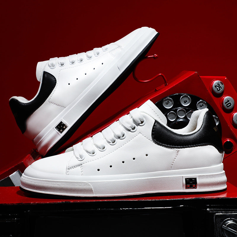 Mäns Sneakers Low-Top Minimalistisk Stil 4