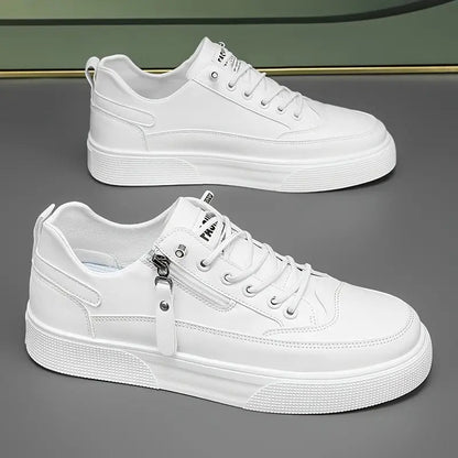 Mäns Sneakers Modern Design Med Dragkedja 3