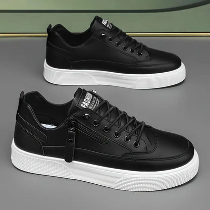 Mäns Sneakers Modern Design Med Dragkedja 4