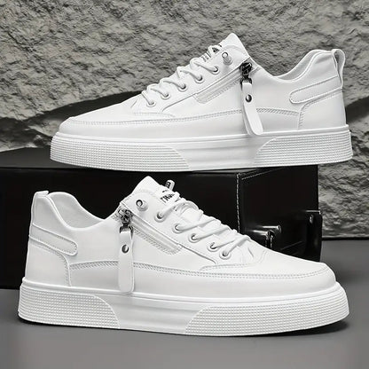 Mäns Sneakers Modern Design Med Dragkedja 5