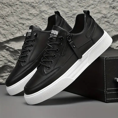 Mäns Sneakers Modern Design Med Dragkedja 8