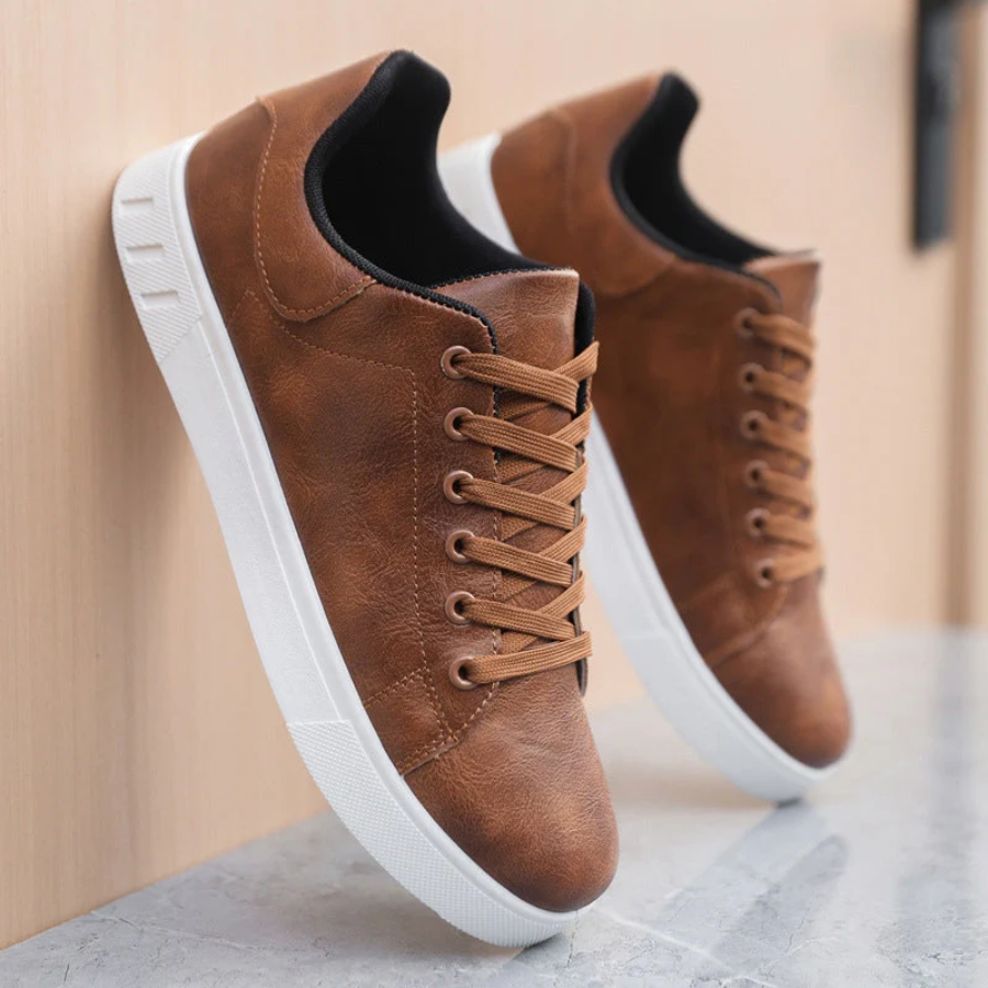 Mäns Sneakers Snörning Casual Stil 2