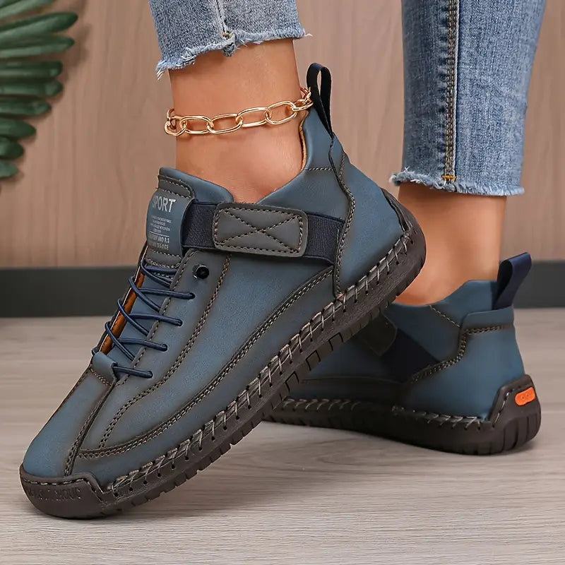 Mäns Sneakers med Stödjande Design 5