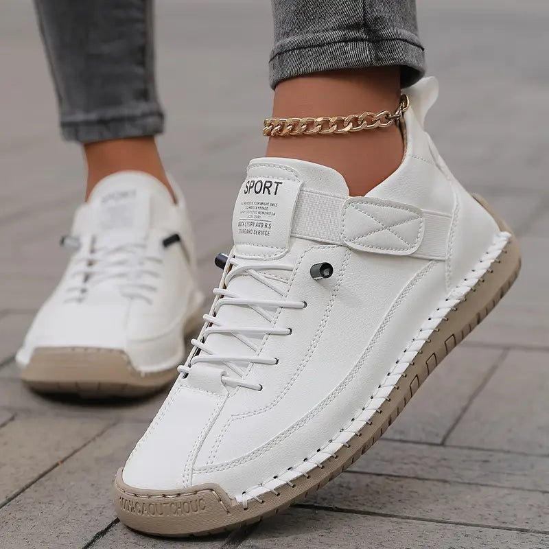 Mäns Sneakers med Stödjande Design 7