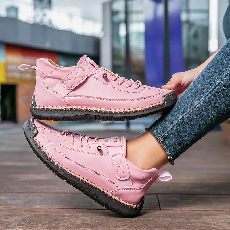 Mäns Sneakers med Stödjande Design 8
