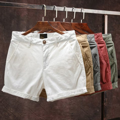 Mäns Sommarshorts Klassisk Stil 1