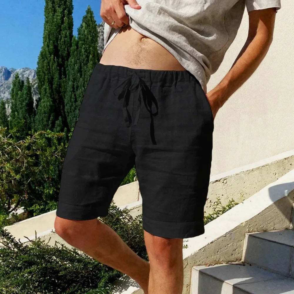 Mäns Sommarshorts Klassisk Stil 2