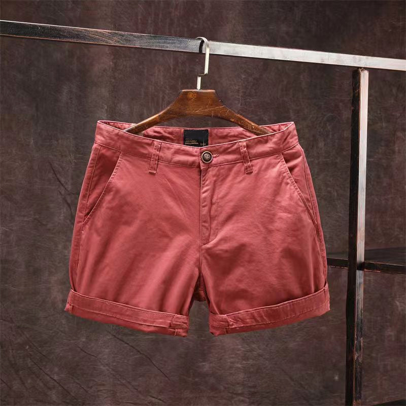 Mäns Sommarshorts Klassisk Stil 4