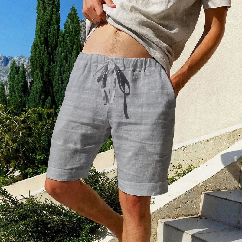 Mäns Sommarshorts Klassisk Stil 5