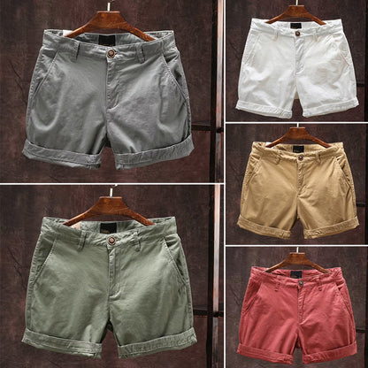 Mäns Sommarshorts Klassisk Stil 8