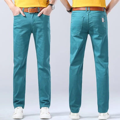 Mäns Stretchjeans med Smal Passform 5