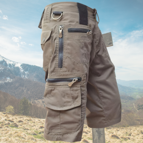 Mäns Taktiska Cargo Shorts Praktiska 2