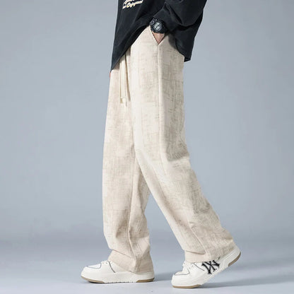 Mäns Träningsbyxor Baggy Stil 1
