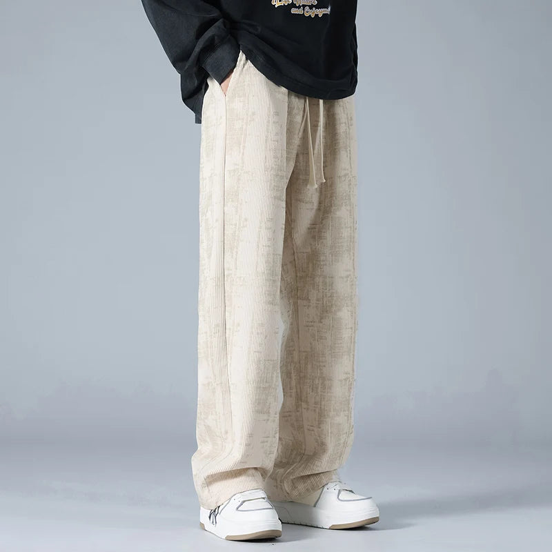 Mäns Träningsbyxor Baggy Stil 2
