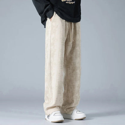 Mäns Träningsbyxor Baggy Stil 2