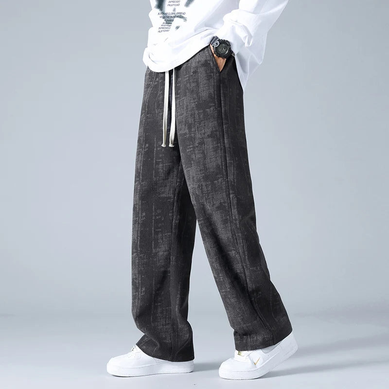 Mäns Träningsbyxor Baggy Stil 3