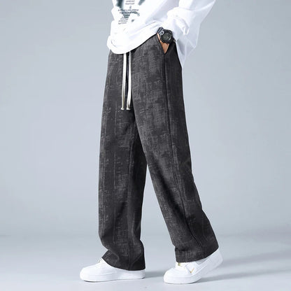 Mäns Träningsbyxor Baggy Stil 3