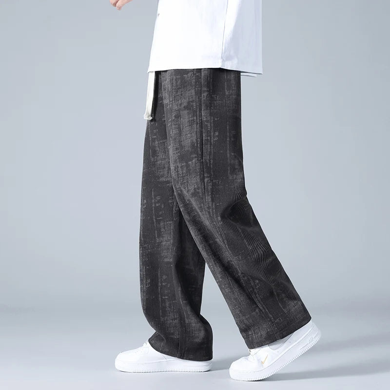 Mäns Träningsbyxor Baggy Stil 4