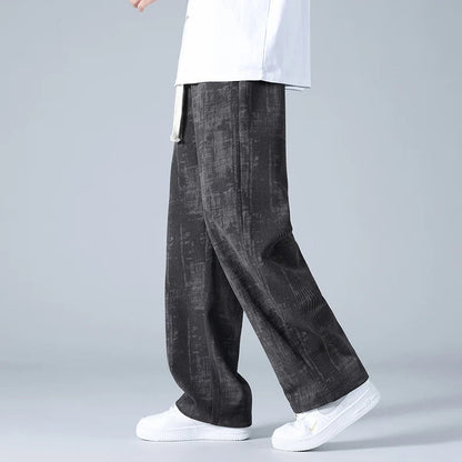 Mäns Träningsbyxor Baggy Stil 4