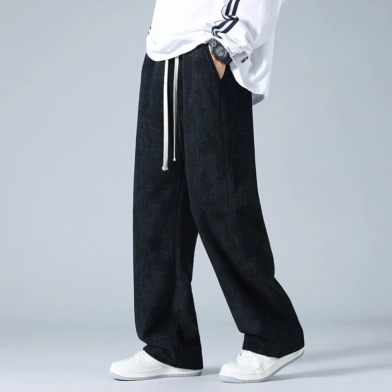 Mäns Träningsbyxor Baggy Stil 5