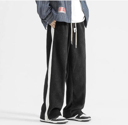 Mäns Träningsbyxor med Sidostripes 7