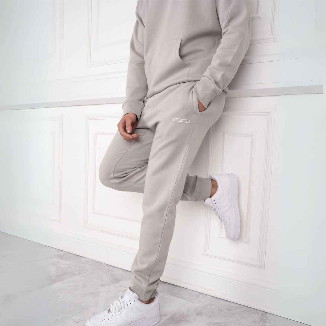 Mäns Träningsdräkt Modern Passform Slim Fit 7