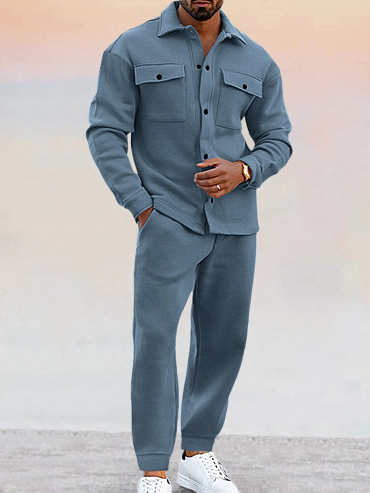 Mäns Träningsoverall Modern Stil 4