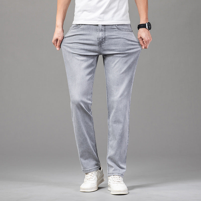 Mäns Urban Comfort Jeans Hög Midja 3