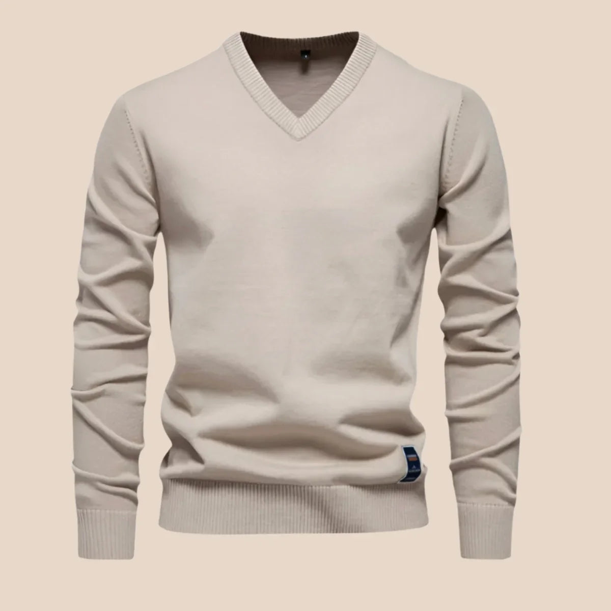 Mäns V-ringad Tröja Stilren 7