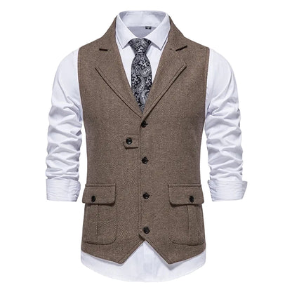 Mäns Väst för Smart Casual Stil 0