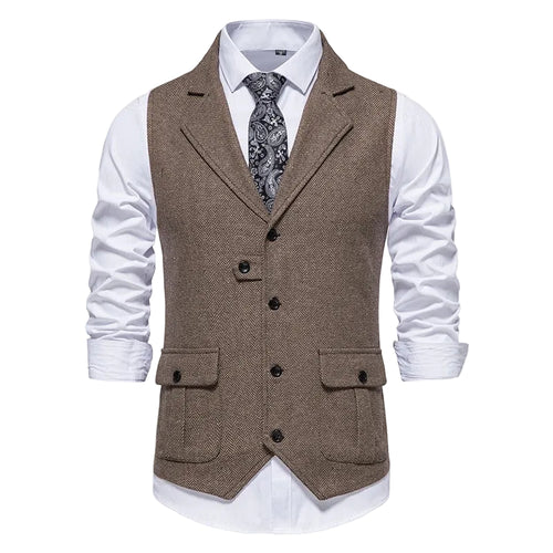 Mäns Väst för Smart Casual Stil 0