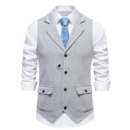 Mäns Väst för Smart Casual Stil 1