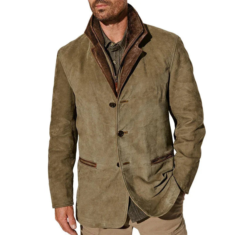 Mäns Vintagejacka Höstmode 1