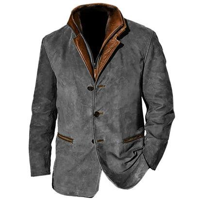 Mäns Vintagejacka Höstmode 2
