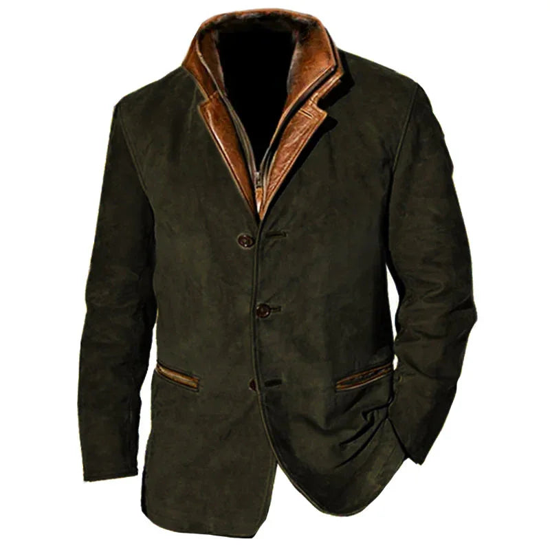 Mäns Vintagejacka Höstmode 4