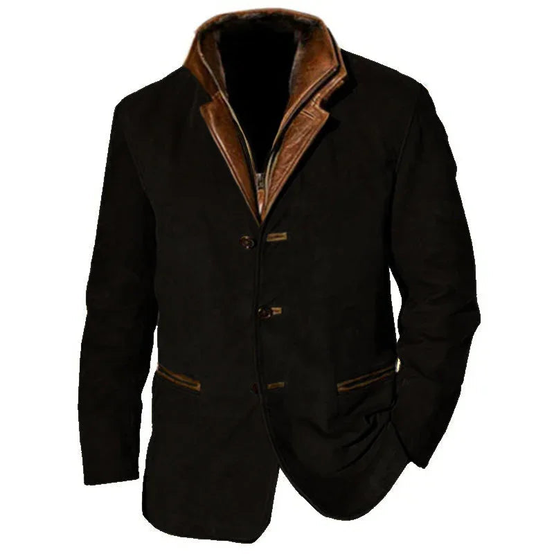 Mäns Vintagejacka Höstmode 5