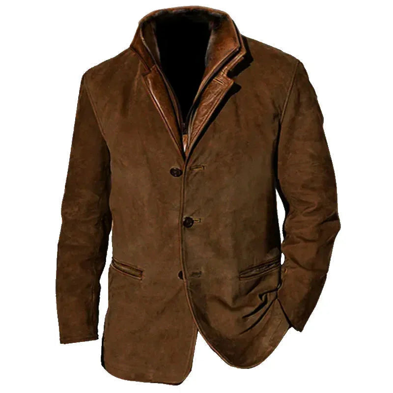 Mäns Vintagejacka Höstmode 6