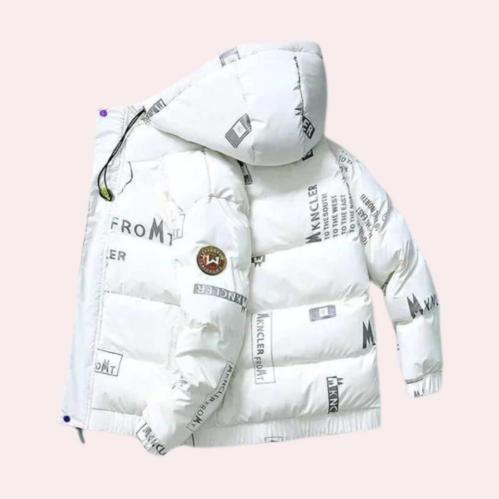 Mäns Vinterjacka Bekväm och Praktisk 5