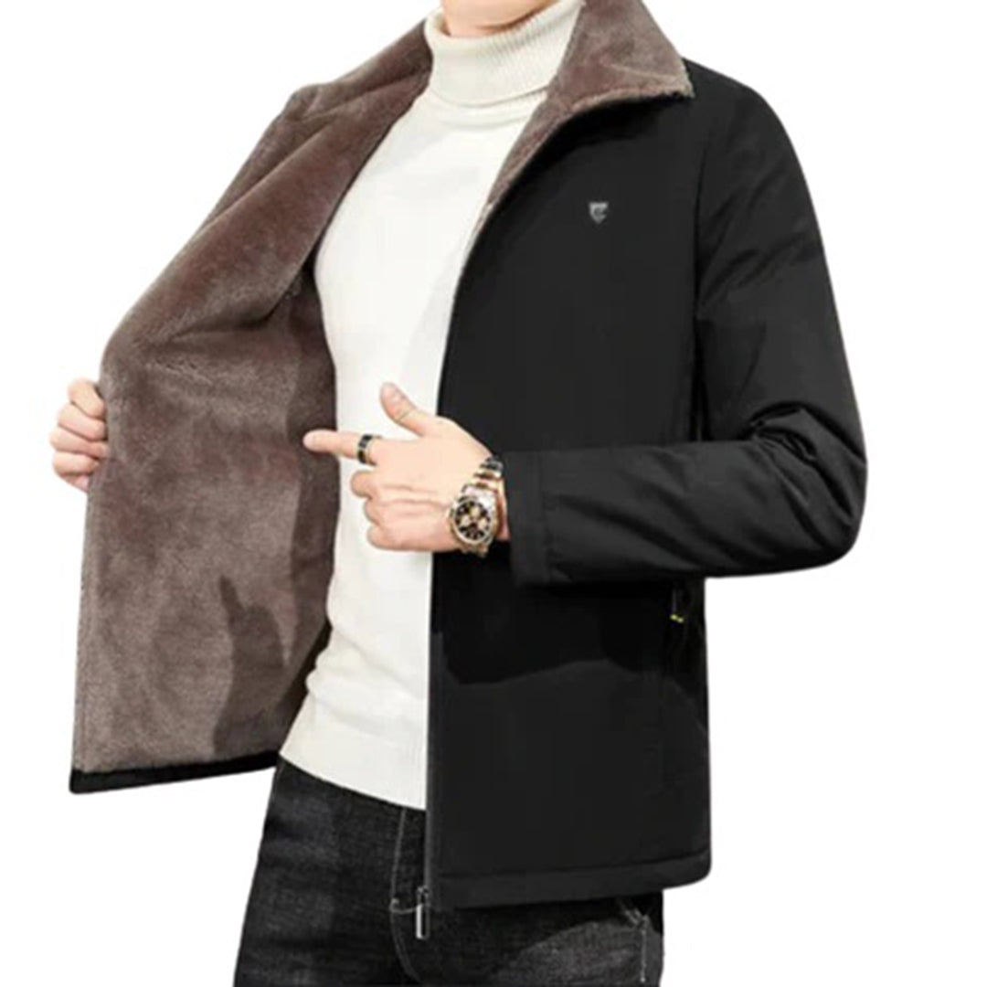 Mäns Vinterjacka Med Modern Design 2