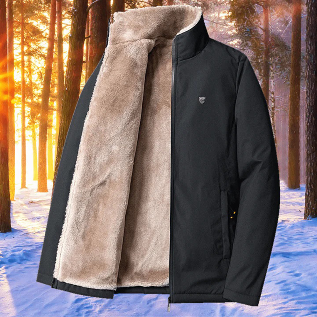 Mäns Vinterjacka Med Modern Design 6