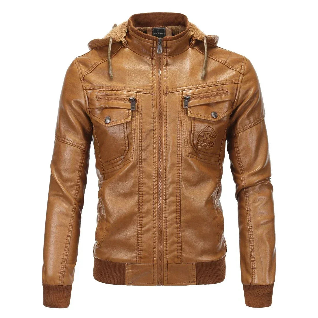 Mäns Vinterjacka med Huva Urban Stil 0