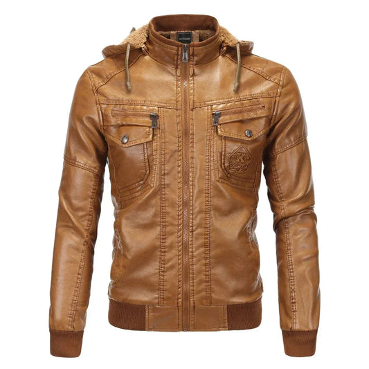 Mäns Vinterjacka med Huva Urban Stil 0