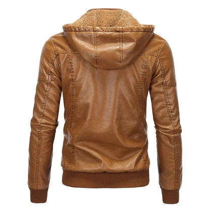Mäns Vinterjacka med Huva Urban Stil 1