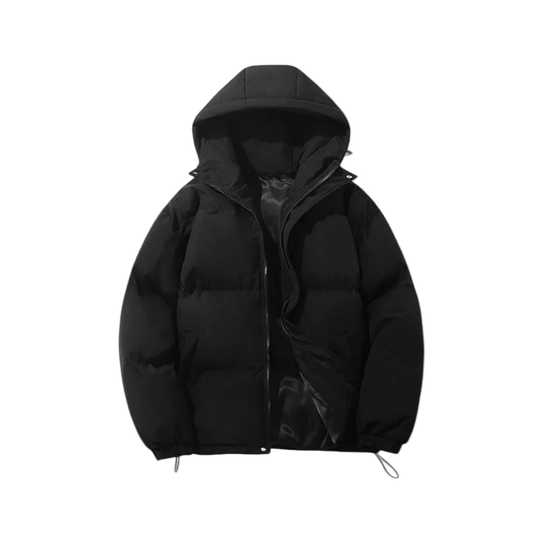 Mäns Vinterparka Med Modern Design 0