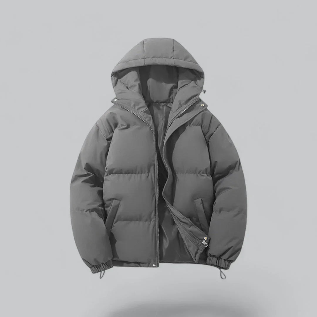 Mäns Vinterparka Med Modern Design 3