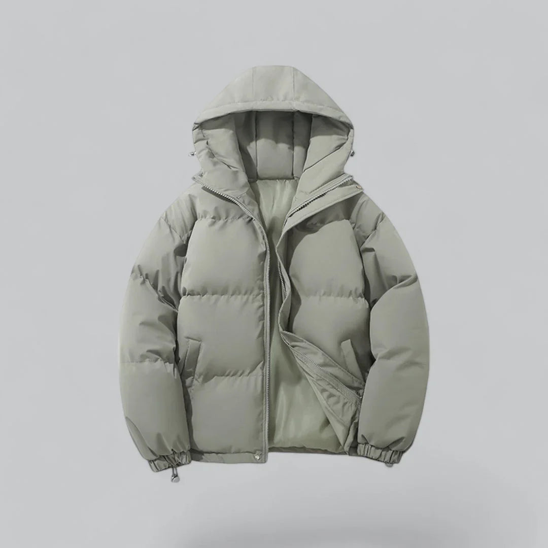 Mäns Vinterparka Med Modern Design 4