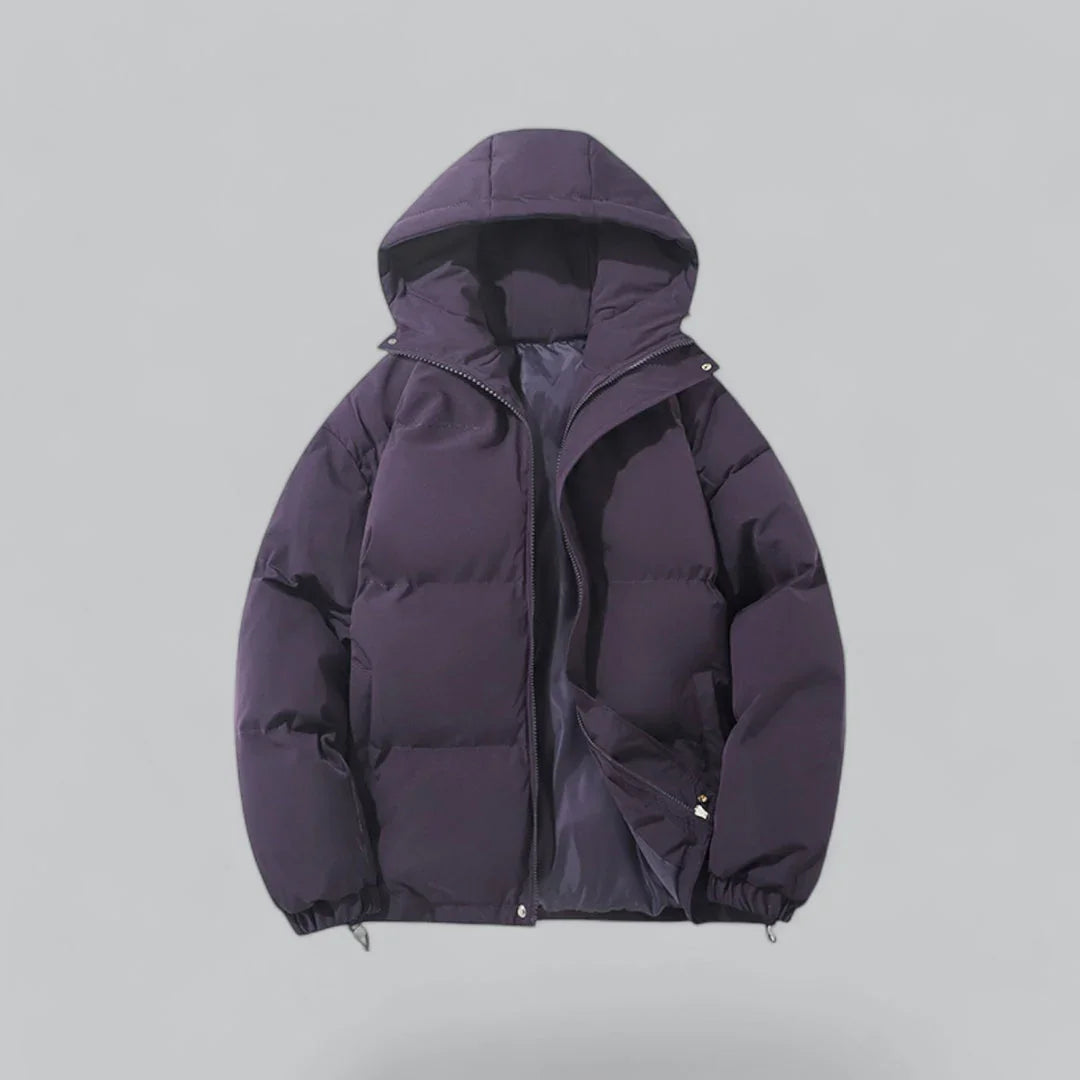 Mäns Vinterparka Med Modern Design 8