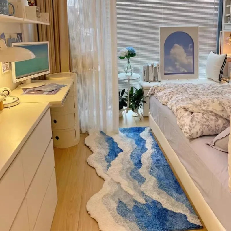 Matta med Vågigt Mönster 6