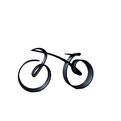 Modern Cykelskulptur Abstrakt Design 0