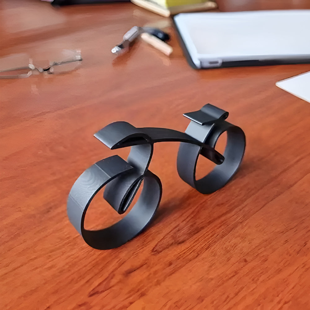 Modern Cykelskulptur Abstrakt Design 2
